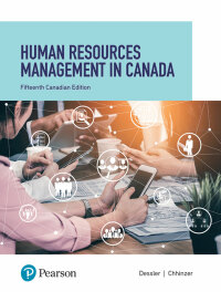 Cover image: Human Resources Management in Canada (Canadian Edition) 15th edition