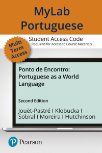 Cover image: 2020 MyLab Portuguese with Pearson eText Access Code for Ponto de Encontro 2nd edition 9780137302178