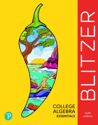 Cover image: College Algebra Essentials (Pearson+) 6th edition 9780137308286