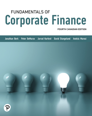 Cover image: Fundamentals of Corporate Finance (Canadian Edition) 4th edition