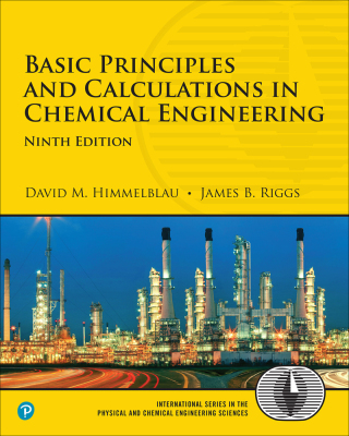 Cover image: Basic Principles and Calculations in Chemical Engineering 9th edition 9780137327171