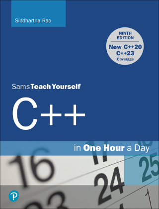 Cover image: C++ in One Hour a Day, Sams Teach Yourself 9th edition 9780137334681