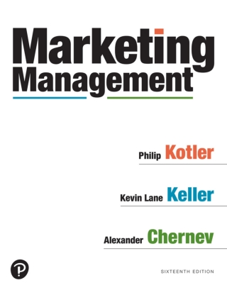 Cover image: Marketing Management (Pearson+) 16th edition 9780135887158