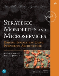 Imagen de portada: Strategic Monoliths and Microservices 1st edition 9780137355464