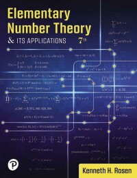 Cover image: Elementary Number Theory 7th edition 9780137356249