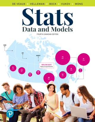 Cover image: Stats: Data and Models (Canadian Edition) 4th edition 9780135732991