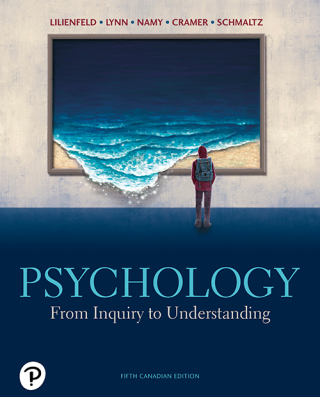 Cover image: Psychology: From Inquiry to Understanding (Canadian Edition) 5th edition