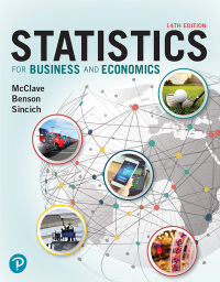 Cover image: Statistics for Business and Economics 14th edition 9780136855354
