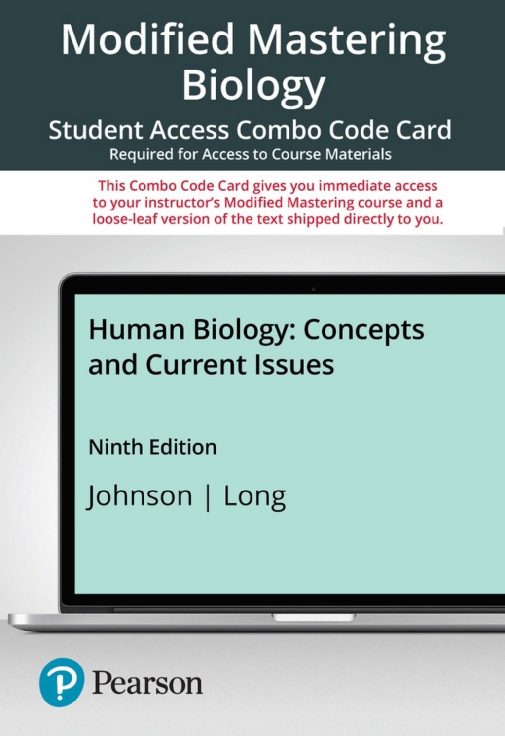 Mastering Biology with Pearson eText + Print Combo Access Code for Human Biology: Concepts and Current Issues 9th Edition