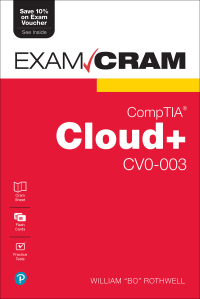 Titelbild: CompTIA Cloud+ CV0-003 Exam Cram 1st edition 9780137393251