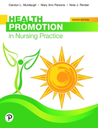 Cover image: Health Promotion in Nursing Practice (Pearson+) 8th edition 9780134754086