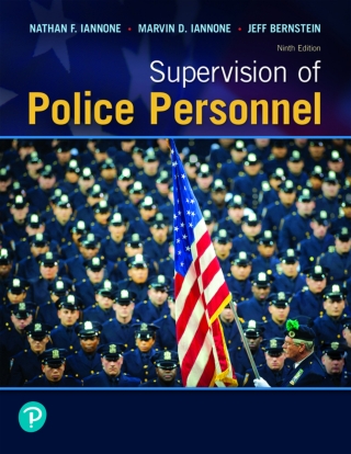 Cover image: Supervision of Police Personnel (Pearson+) 9th edition 9780135186237