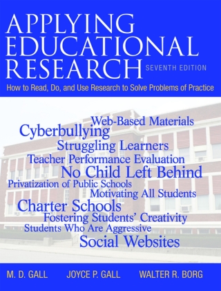 Cover image: Applying Educational Research: How To Read, Do, and Use Research To Solve Problems of Practice (Pearson+) 7th edition 9780132868631
