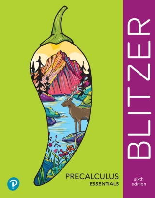 Cover image: Precalculus Essentials (Pearson+) 6th edition 9780136921745