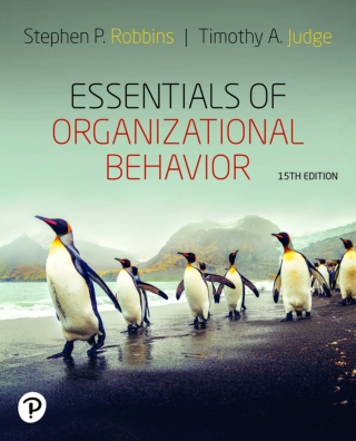 Cover image: Essentials of Organizational Behavior (Pearson+) 15th edition 9780135468890