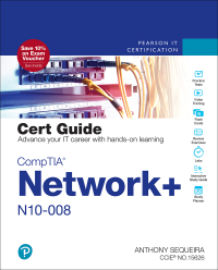 表紙画像: CompTIA Network+ N10-008 Cert Guide 1st edition 9780137449941