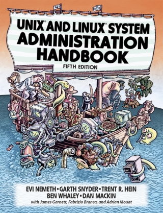 Cover image: UNIX and Linux System Administration Handbook (Pearson+) 5th edition 9780134277554