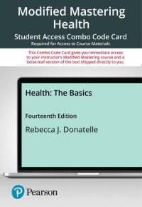 Cover image: Mastering Health with Pearson eText + Print Combo Access Code for Health 14th edition 9780137467198