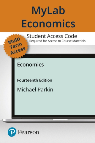 Cover image: MyLab Economics with Pearson eText Access Code for Economics 14th edition 9780137470785