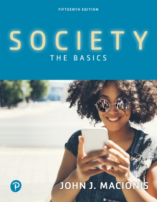 Cover image: Society: The Basics (Pearson+) 15th edition 9780134711409