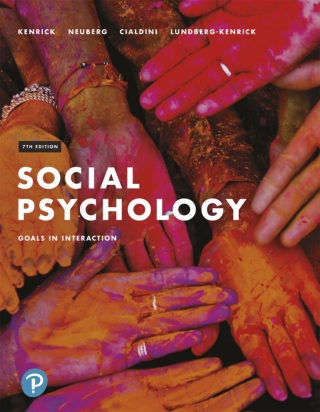 Cover image: Social Psychology: Goals in Interaction (Pearson+) 7th edition 9780134999180