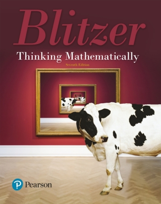 Cover image: Thinking Mathematically (Pearson+) 7th edition 9780134686516