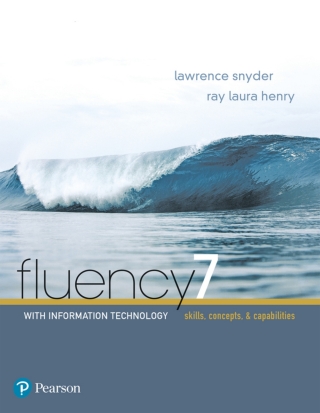 Cover image: Fluency with Information Technology (Pearson+) 7th edition 9780134448725