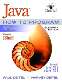 Cover image: Java How To Program, Late Objects (Pearson+) 11th edition 9780134791401