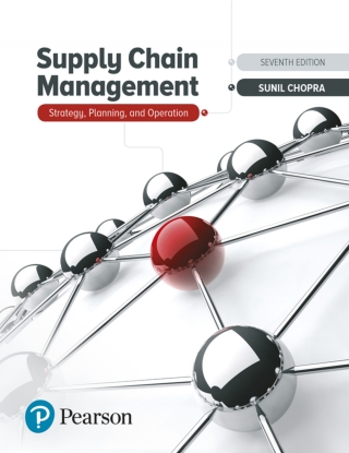 Cover image: Supply Chain Management: Strategy, Planning, and Operation (Pearson+) 7th edition 9780134731889