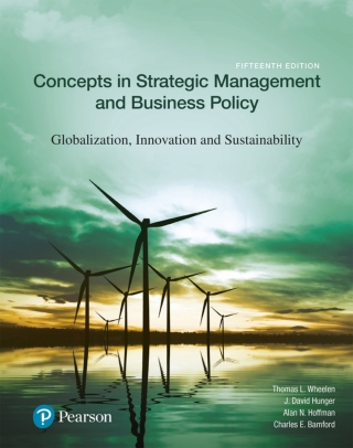 Cover image: Concepts in Strategic Management and Business Policy: Globalization, Innovation and Sustainability (Pearson+) 15th edition 9780134522159