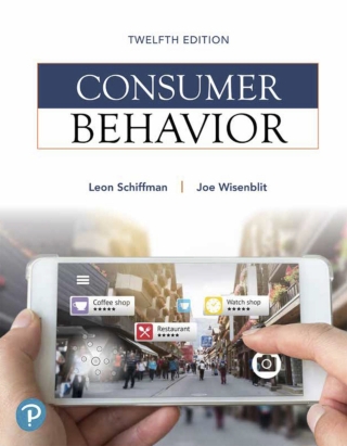 Cover image: Consumer Behavior (Pearson+) 12th edition 9780134734828