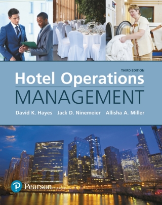 Cover image: Hotel Operations Management (Pearson+) 3rd edition 9780134337623