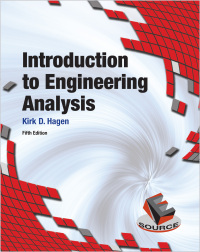 Cover image: Introduction to Engineering Analysis 5th edition 9780136994466