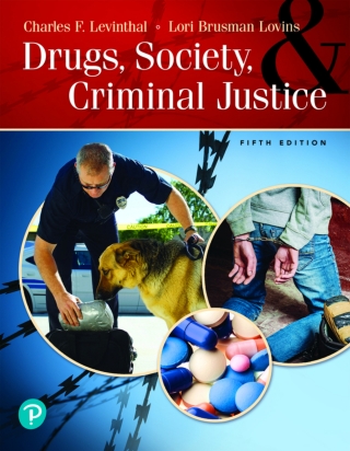 Cover image: Drugs, Society and Criminal Justice (Pearson+) 5th edition 9780135180037