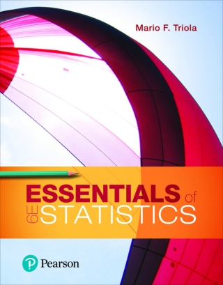 Cover image: Essentials of Statistics (Pearson+) 6th edition 9780134687131