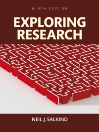 Cover image: Exploring Research (Pearson+) 9th edition 9780134238418