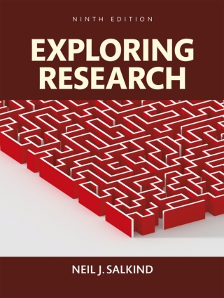 Cover image: Exploring Research (Pearson+) 9th edition 9780134238418