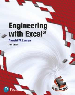 Cover image: Engineering with Excel (Pearson+) 5th edition 9780134589664