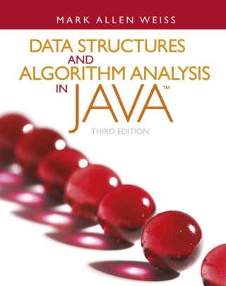 Cover image: Data Structures and Algorithm Analysis in Java (Pearson+) 3rd edition 9780132576277