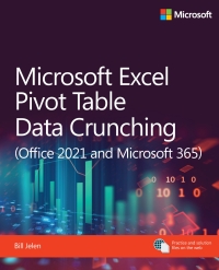 Cover image: Microsoft Excel Pivot Table Data Crunching (Office 2021 and Microsoft 365) 1st edition 9780137521838