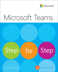 Imagen de portada: Microsoft Teams Step by Step 1st edition 9780137522187