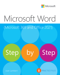 Cover image: Microsoft Word Step by Step (Office 2021 and Microsoft 365) 1st edition 9780137522729