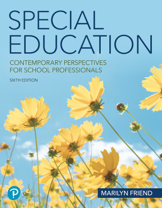 Cover image: Special Education: Contemporary Perspectives for School Professionals 6th edition 9780137523375