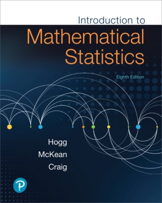 Cover image: Introduction to Mathematical Statistics (Pearson+) 8th edition 9780134689135