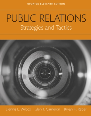 Cover image: Public Relations: Strategies and Tactics (Pearson+) 11th edition 9780205960644
