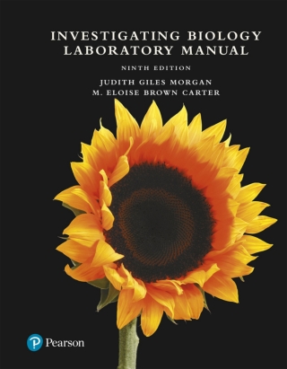 Cover image: Investigating Biology Laboratory Manual (Pearson+) 9th edition 9780134473468