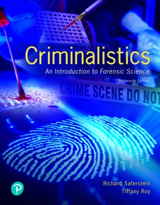 Cover image: Criminalistics: An Introduction to Forensic Science (Pearson+) 13th edition 9780135218310