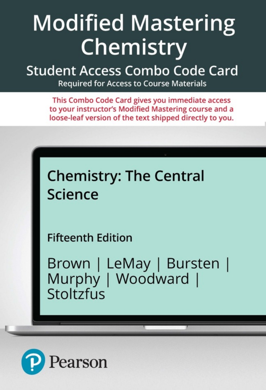 Mastering Chemistry with Pearson eText + Print Combo Access Code (24 Months) for Chemistry: The Central Science 15th Edition