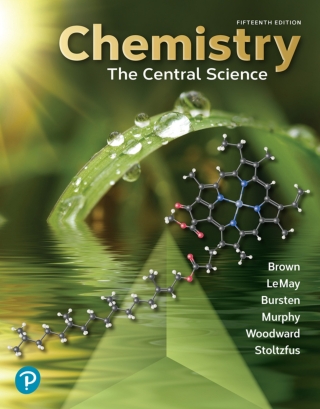 Cover image: Chemistry: The Central Science (Pearson+) 15th edition 9780137493609