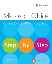 表紙画像: Microsoft Office Step by Step (Office 2021 and Microsoft 365) 1st edition 9780137544769